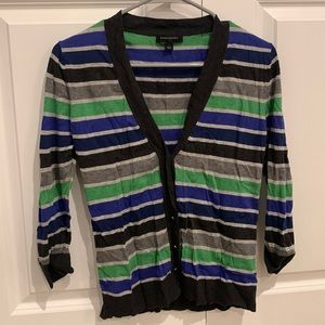 Banana Republic Cardigan - size small - blue/green/grey
